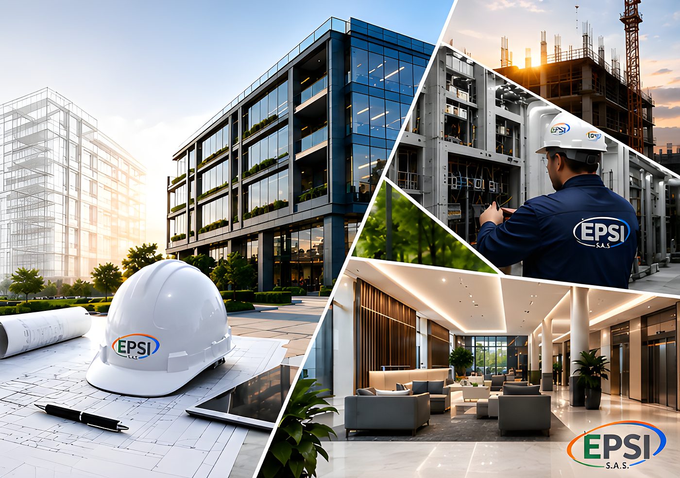 EPSI S.A.S.: edificaciones, obra y espacios interiores